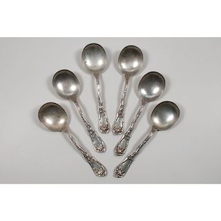 Gorham Sterling Soup Spoons, Hanover
