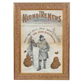Front Page of The Klondike News