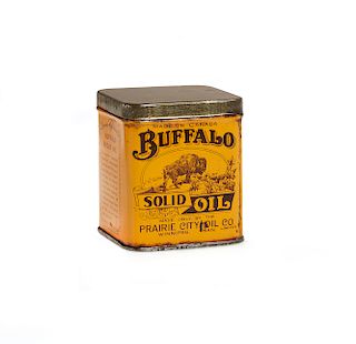 Buffalo Solid Oil Tin
