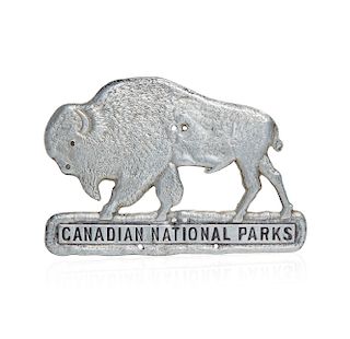 Canada's National Parks Radiator Badge from 1926
