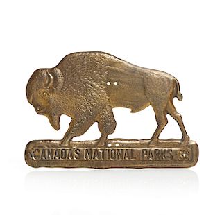Canada's National Parks '30' Radiator Badge from 1930