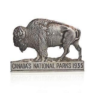 Canada's National Parks '1935' Radiator Badge