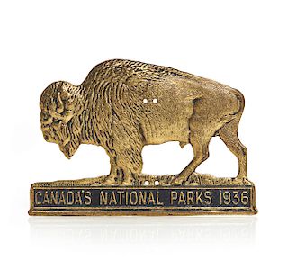 Canada's National Parks '1936' Radiator Badge