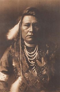 Edward Sheriff Curtis Plate: 17 x 11 1/2 inches