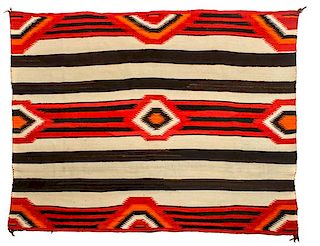 Navajo Third Phase Chief's Blanket 52 x 65 inches