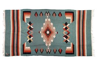 Two Southwestern Rugs 29 x 47 inches