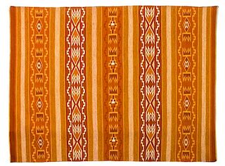 Five Navajo Weavings Largest: 42 x 62 inches
