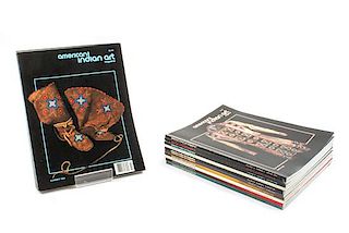 Group of American Indian Art Magazines