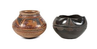 Two Pueblo Pottery Vases