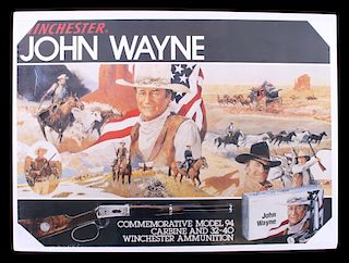 Winchester John Wayne Commemorative Store Display
