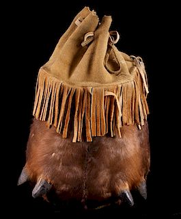 Montana Nez Perce Elk Dew Claw Bag