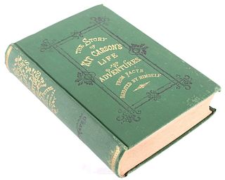 Story of Kit Carson's Life and Adventures 1874
