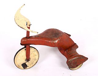 1930's Original Junior Toy Co. Sky Tot Tricycle