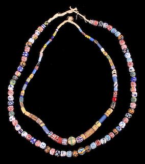 Mosaic Millefiori Bead Collection
