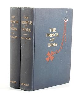 The Prince of India Lew Wallace Vols. I & II 1893