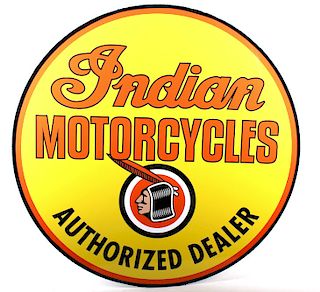 Indian Motorcycles Authorized Dealer Sign