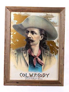 W.F. Cody Buffalo Bill Framed Print A. Hoen & Co.