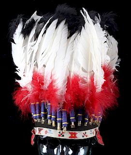 Ceremonial Pow-Wow Native American Headdress