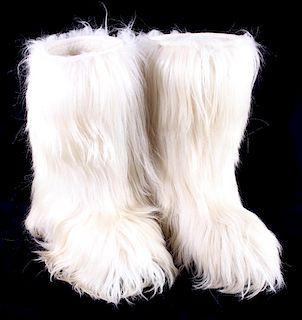 Genuine Italian DalBello Mountain Goat Fur Boots