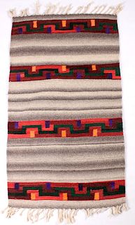 Zapotec Native American Dyed Wool Rug