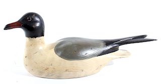 Signed Hornick Stoney Point Laughing Gull Decoy