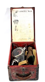 Vintage MSA Ammonia Mask with Case