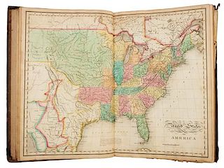 * CAREY, H.C. and Isaac LEA. A Complete Historical, Chronological, and Geographical American Atlas. Philadelphia: Carey & Lea, 1