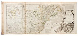 * JEFFERYS, Thomas (ca 1719-1771). The American Atlas. London R. Sayer and J. Bennett, 1776.