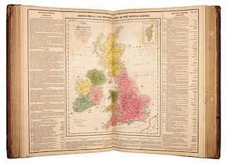 * [LAVOISNE, M.]. A Complete Genealogical, Historical, Chronological, and Geographical Atlas. Philadelphia: Carey and Sons, 1820