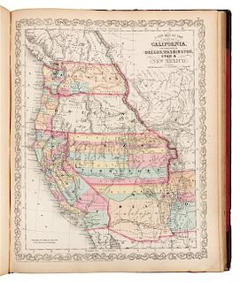 * MITCHELL, Samuel Augustus (1792-1868). A New Universal Atlas. Philadelphia: Charles Desilver, 1857.