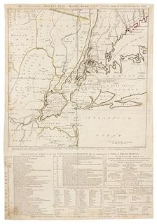 * [NEW YORK]. The Country Twenty Five Miles Round New York, Drawn by a Gentleman from that City. London: W. Hawkes, 21 Nov. 1776