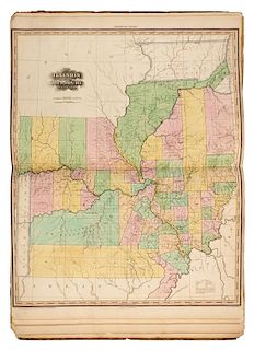 * TANNER, Henry Schenck. A New American Atlas containing Maps of the Several States of the North American Union. Phila.: [1818-]