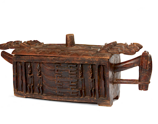 Dogon Lidded Funerary Box