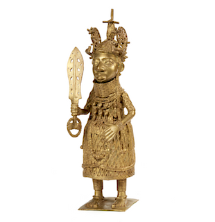 Benin Bronze Oba