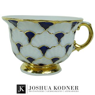 Antique Meissen German Porcelain Tea Cup