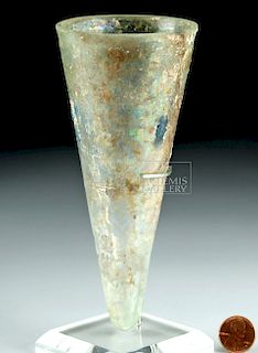 Roman Glass Beaker / Oil Lamp