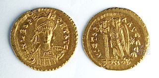 Byzantine Gold Solidus of Leo I - 4.5 grams