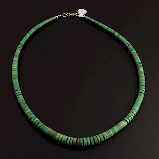 Graduated Turquoise Necklace