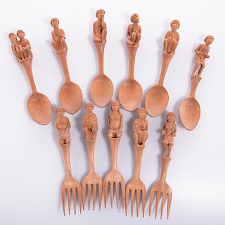 Fanciful Spoon Sculptures