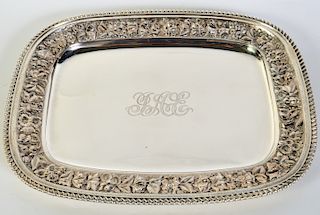 J.E. Caldwell Sterling Silver Gallery Tray