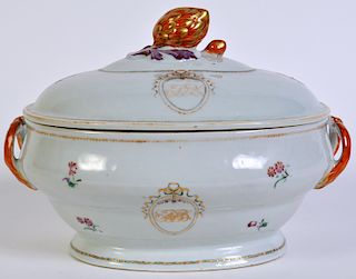 Early Chinese Export Lidded Tureen