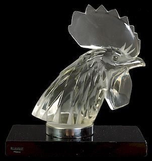 Rene Lalique Crystal Tete de Coq