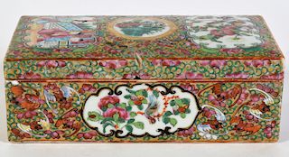 Chinese Export Porcelain Box