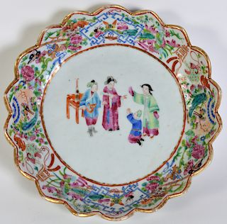 Chinese Export Shallow Bowl