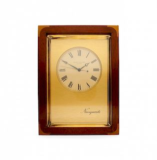 Pattek Philippe, Maritime table clock Patek Philippe, Reloj de sobremesa marítimo.