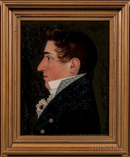Benjamin Greenleaf (Massachusetts/New Hampshire, 1769-1821)  Portrait of Benjamin Willis