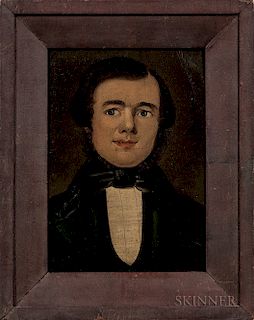 William Matthew Prior (Massachusetts/Maine, 1806-1873)  Portrait of a Gentleman