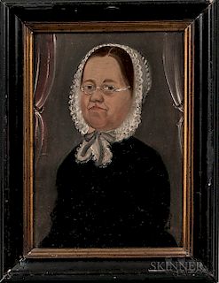 William Matthew Prior (Massachusetts/Maine, 1806-1873)  Portrait of Mrs. Joseph B. Wheelock