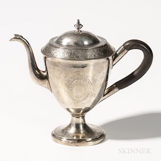Coin Silver Coffeepot