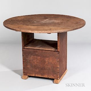 Small Pine Hutch Table
